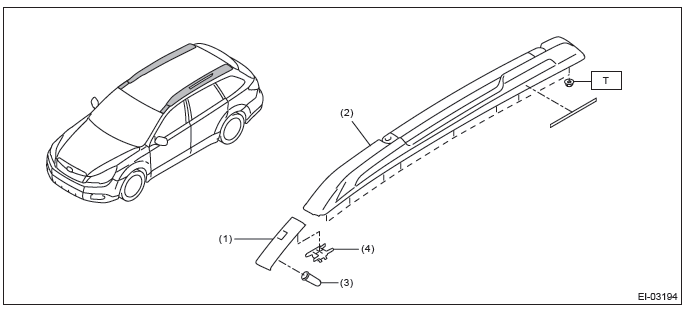 Subaru Outback. Exterior/Interior Trim