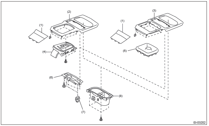 Subaru Outback. Exterior/Interior Trim