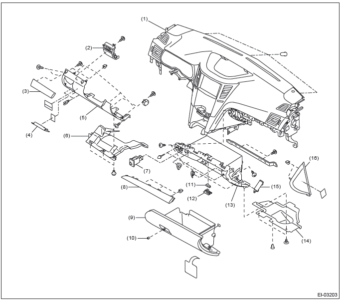 Subaru Outback. Exterior/Interior Trim