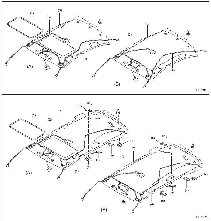 Subaru Outback. Exterior/Interior Trim