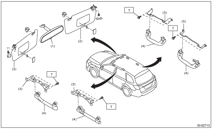 Subaru Outback. Exterior/Interior Trim