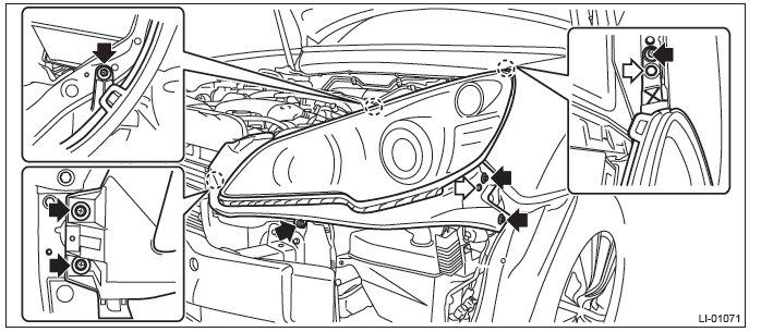 Subaru Outback. Lighting System