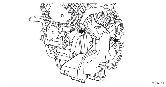 Subaru Outback. HVAC System (Heater, Ventilator and A/C)