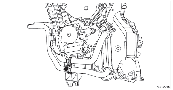 Subaru Outback. HVAC System (Heater, Ventilator and A/C)