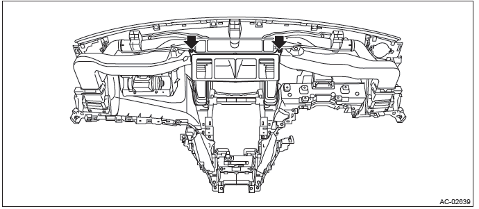 Subaru Outback. HVAC System (Heater, Ventilator and A/C)