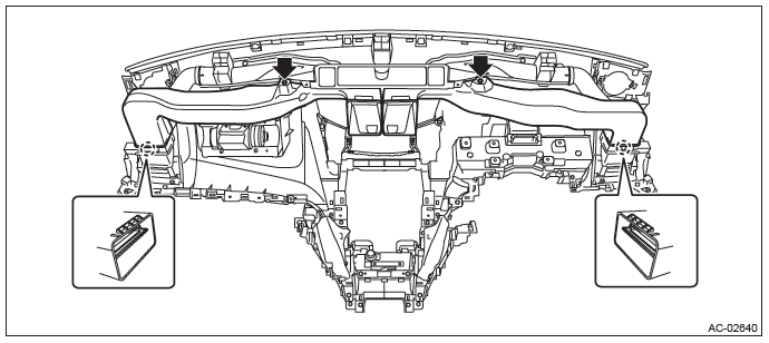 Subaru Outback. HVAC System (Heater, Ventilator and A/C)