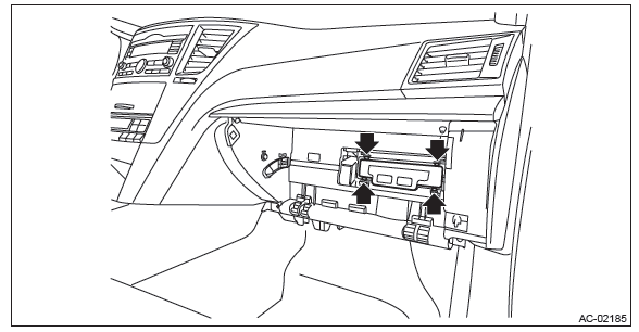 Subaru Outback. HVAC System (Heater, Ventilator and A/C)