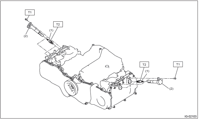 Subaru Outback. Ignition