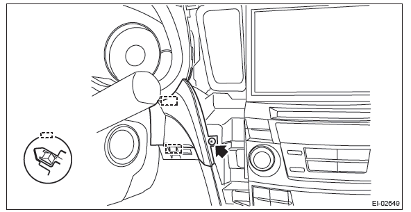 Subaru Outback. Instrumentation/Driver Info