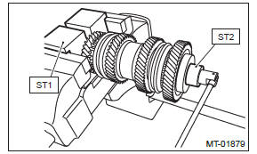 Subaru Outback. Manual Transmission and Differential