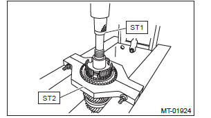 Subaru Outback. Manual Transmission and Differential