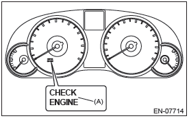 Subaru Outback. Engine (Diagnostics)