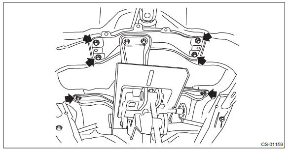 Subaru Outback. Control Systems