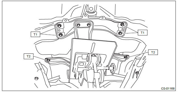 Subaru Outback. Control Systems