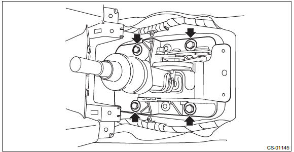 Subaru Outback. Control Systems