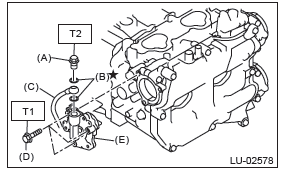 Subaru Outback. Lubrication