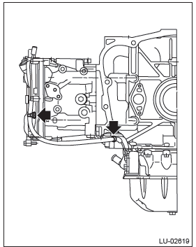 Subaru Outback. Lubrication