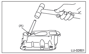 Subaru Outback. Lubrication