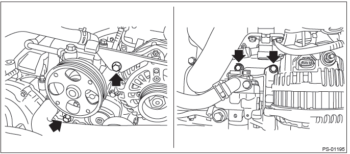 Subaru Outback. Power Assisted System (Power Steering)