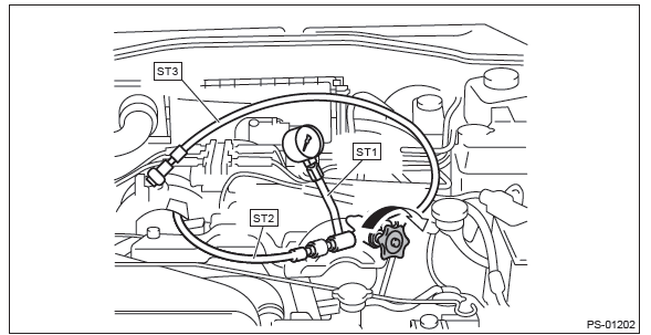 Subaru Outback. Power Assisted System (Power Steering)