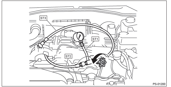 Subaru Outback. Power Assisted System (Power Steering)