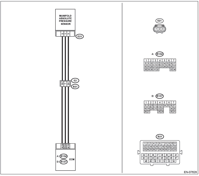 Subaru Outback. Engine (Diagnostics)