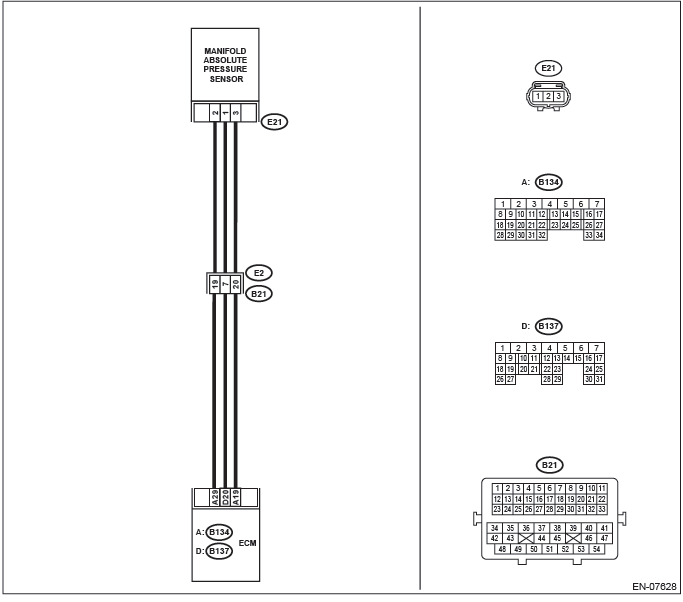 Subaru Outback. Engine (Diagnostics)