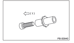 Subaru Outback. Parking Brake