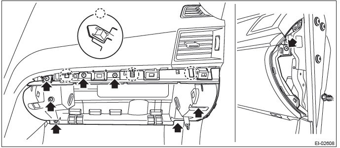 Subaru Outback. Airbag System