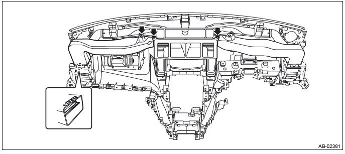 Subaru Outback. Airbag System