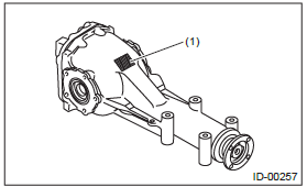 Subaru Outback. Identification