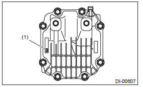 Subaru Outback. Identification