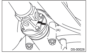 Subaru Outback. Drive Shaft System