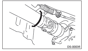 Subaru Outback. Drive Shaft System