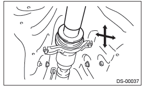 Subaru Outback. Drive Shaft System