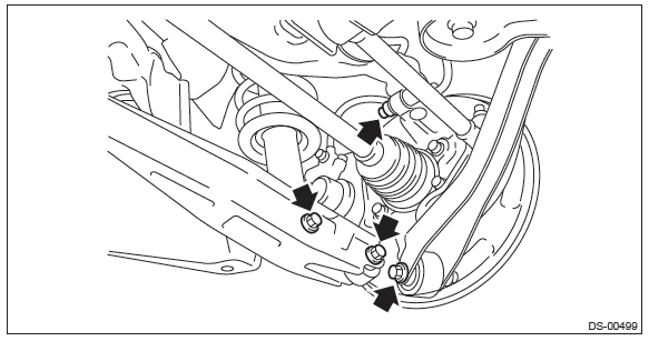 Subaru Outback. Drive Shaft System