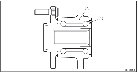 Subaru Outback. Drive Shaft System