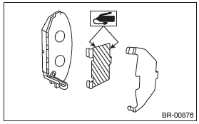 Subaru Outback. Brake