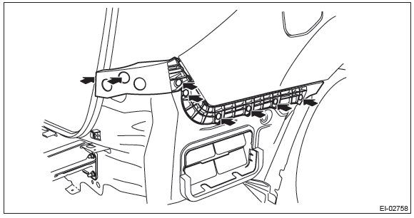 Subaru Outback. Exterior/Interior Trim