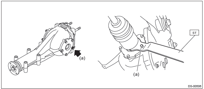 Subaru Outback. Drive Shaft System