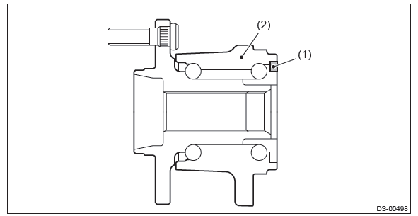 Subaru Outback. Drive Shaft System