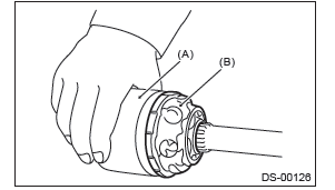 Subaru Outback. Drive Shaft System