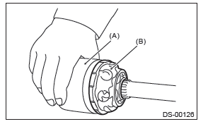 Subaru Outback. Drive Shaft System