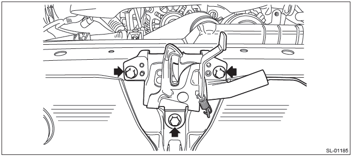 Subaru Outback. Security and Locks