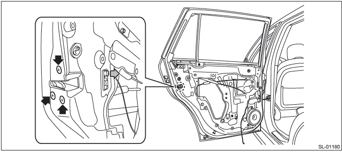 Subaru Outback. Security and Locks