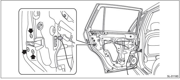 Subaru Outback. Security and Locks