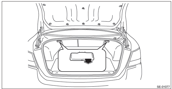 Subaru Outback. Seats