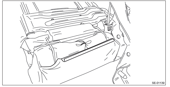 Subaru Outback. Seats