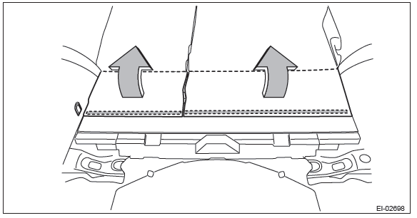 Subaru Outback. Seat Belt System