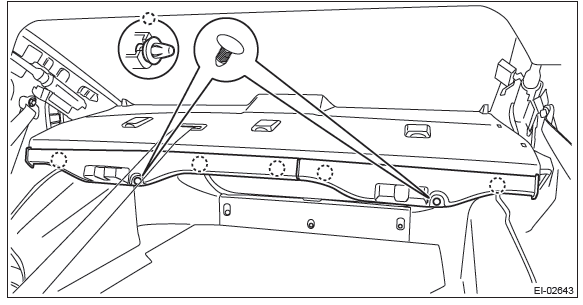 Subaru Outback. Seat Belt System